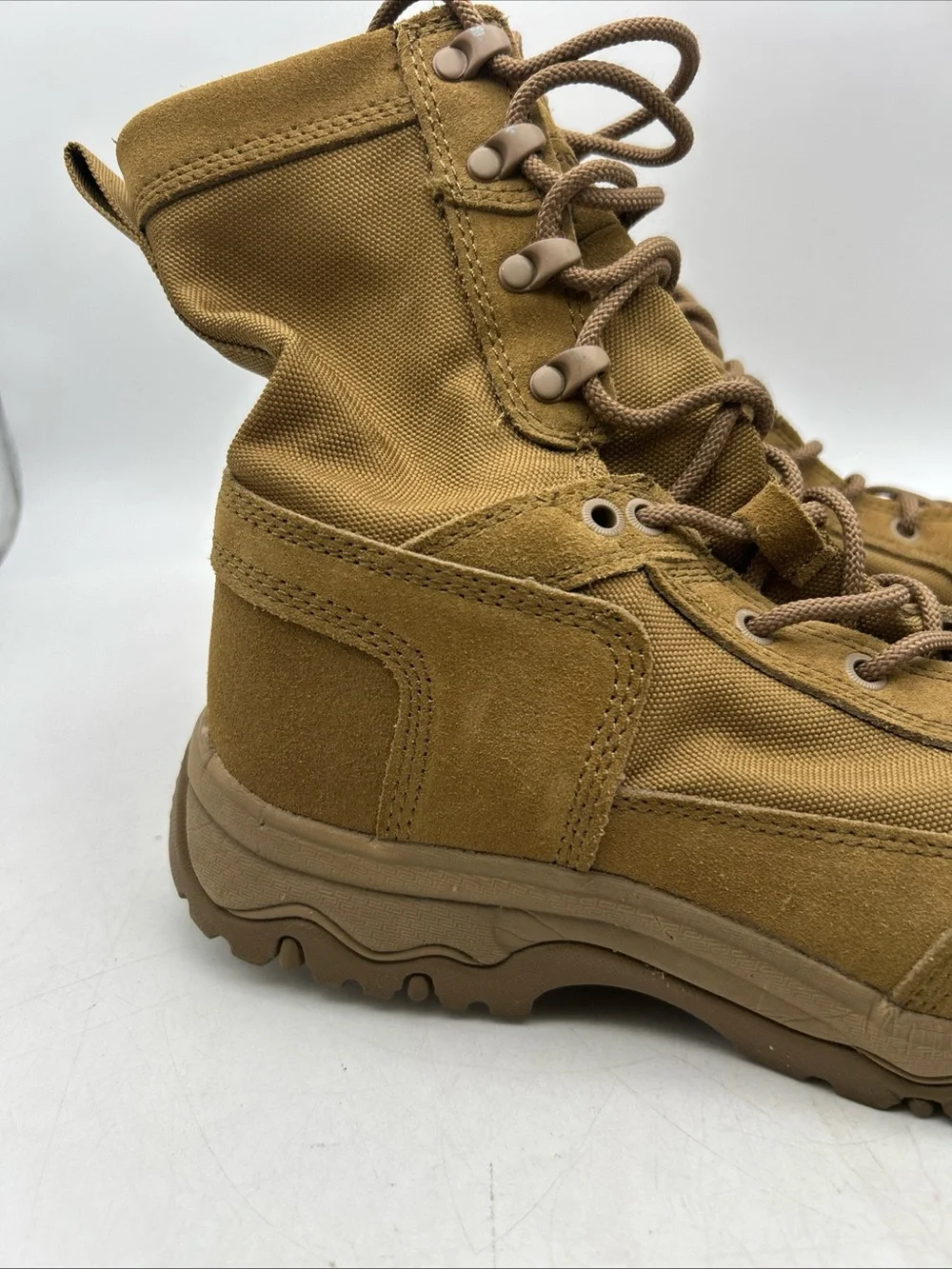 Military Uniform Supply OCP Assault Boots - Coyote Size 9 Reg (Read Desc)